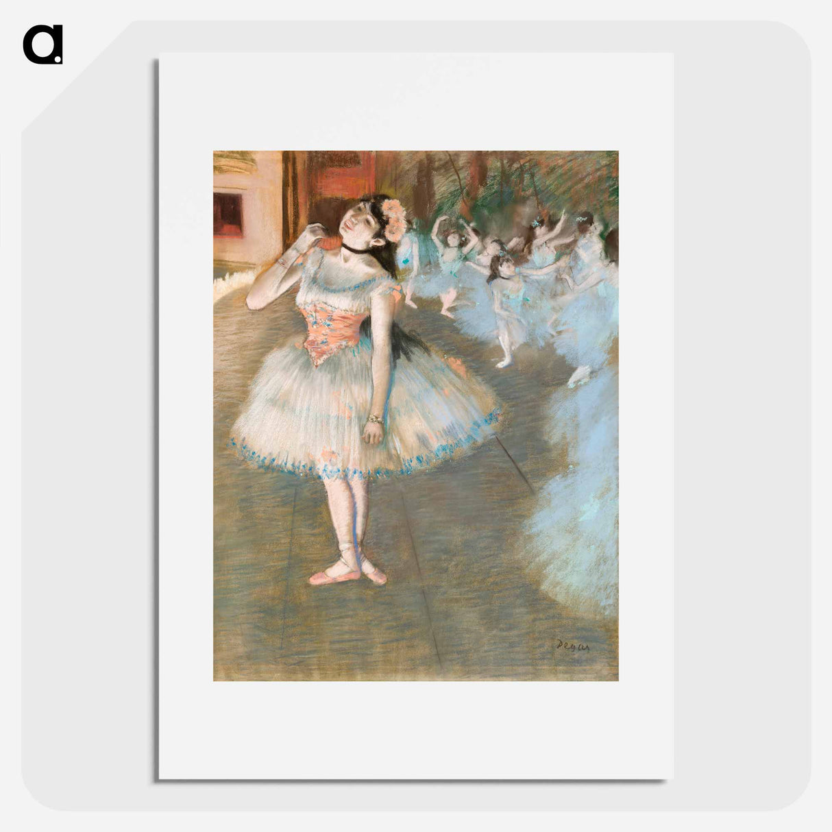 The Star - Edgar Degas Poster.