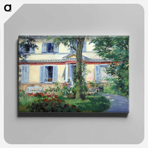 アートパネル-Edouard Manet's famous painting - エドゥアール マネ Canvas.