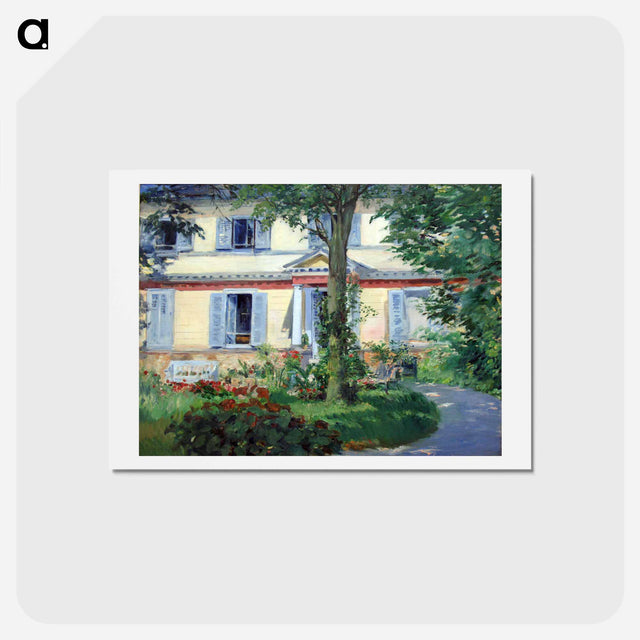 アートポストカード-Edouard Manet's famous painting - エドゥアール マネ Postcard.