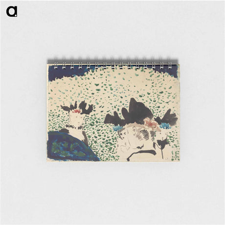 アートメモ帳-Four Ladies with Fancy Hats - エドゥアール ヴュイヤール Memo.