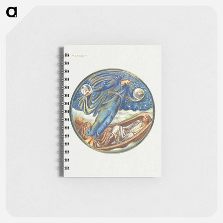 アートメモ帳-False Mercury from The Flower Book - エドワード バーン ジョーンズ Memo.