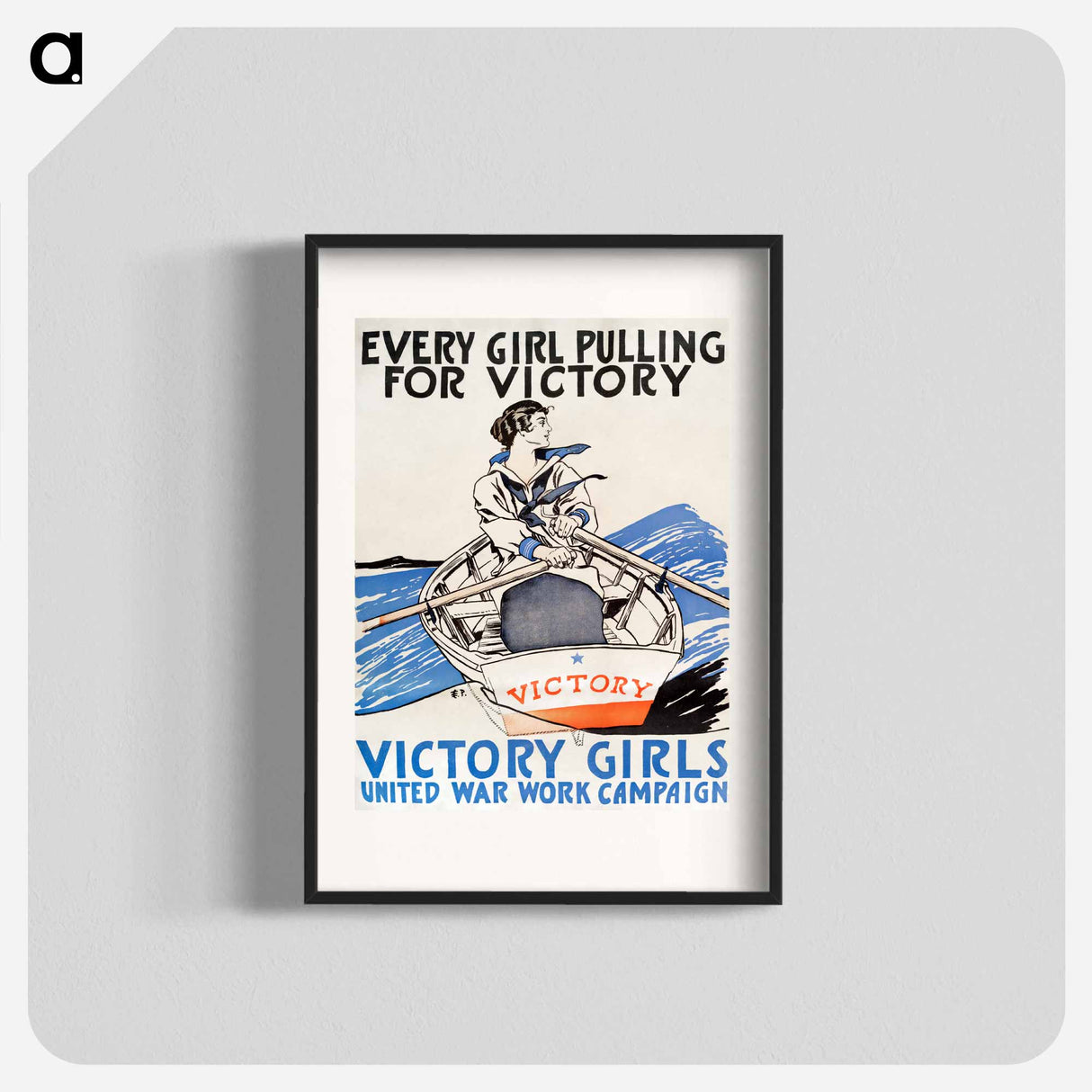 Every Girl Pulling for Victory - エドワード ペンフィールド Poster.