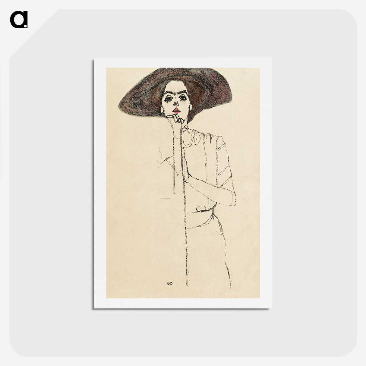 1-11_Egon-Schiele_hagaki