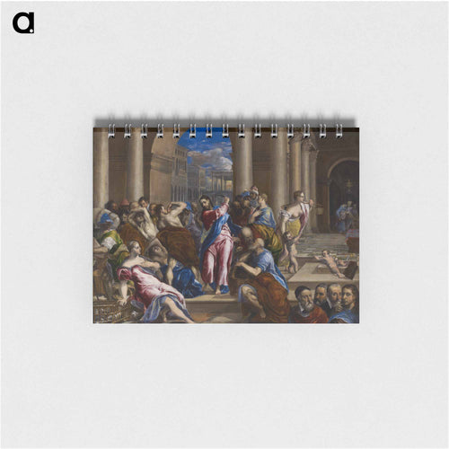 Christ Driving the Money Changers from the Temple - エル グレコ Memo.