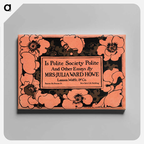 アートパネル-Is Polite Society Polite and Other Essays - エセル リード Canvas.
