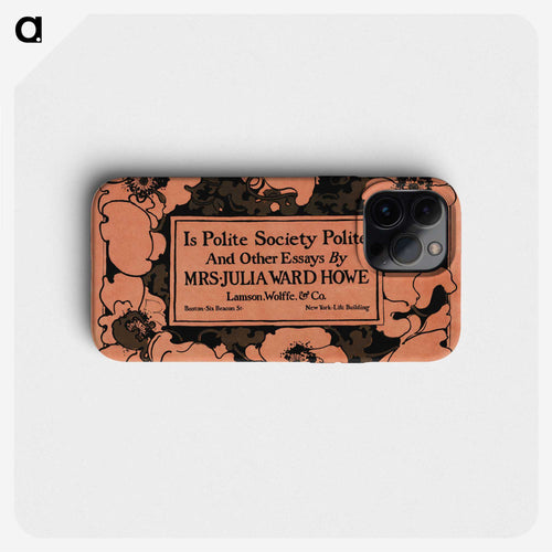 Is Polite Society Polite and Other Essays - エセル リード Phone Case.