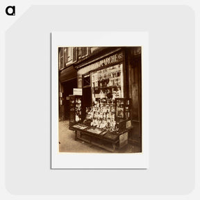 アートポストカード-Boutique rue de Sèvres
 - ウジェーヌ アジェ Postcard.