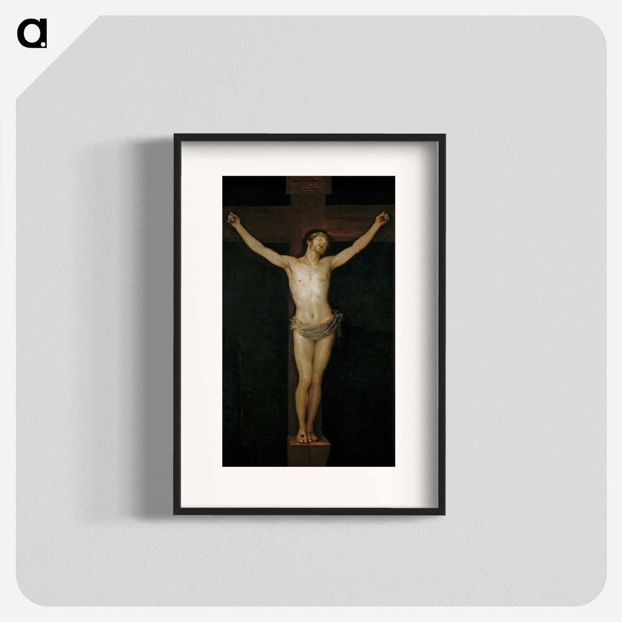 Cristo crucificado - Francisco de Goya Poster.