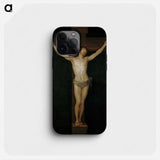 Cristo crucificado - Francisco de Goya Phone Case.
