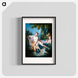 Venus Consoling Love - Francois Boucher Poster.