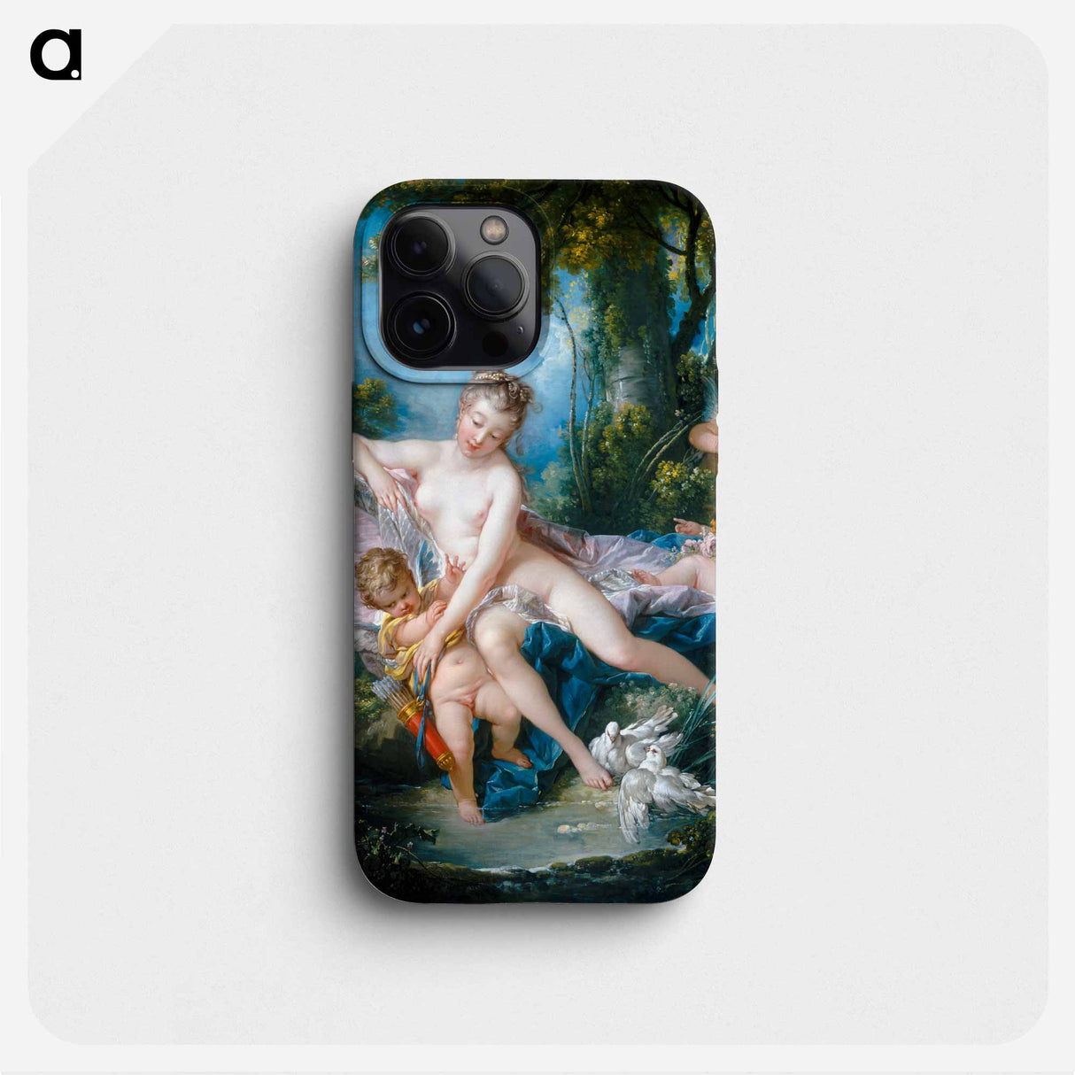 Venus Consoling Love - Francois Boucher Phone Case.