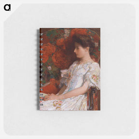 アートメモ帳-The Victorian Chair - フレデリック チャイルド ハッサム Memo.