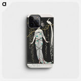 Costumes Parisiens: Grande robe du soir - ジョルジュ バルビエ Phone Case.