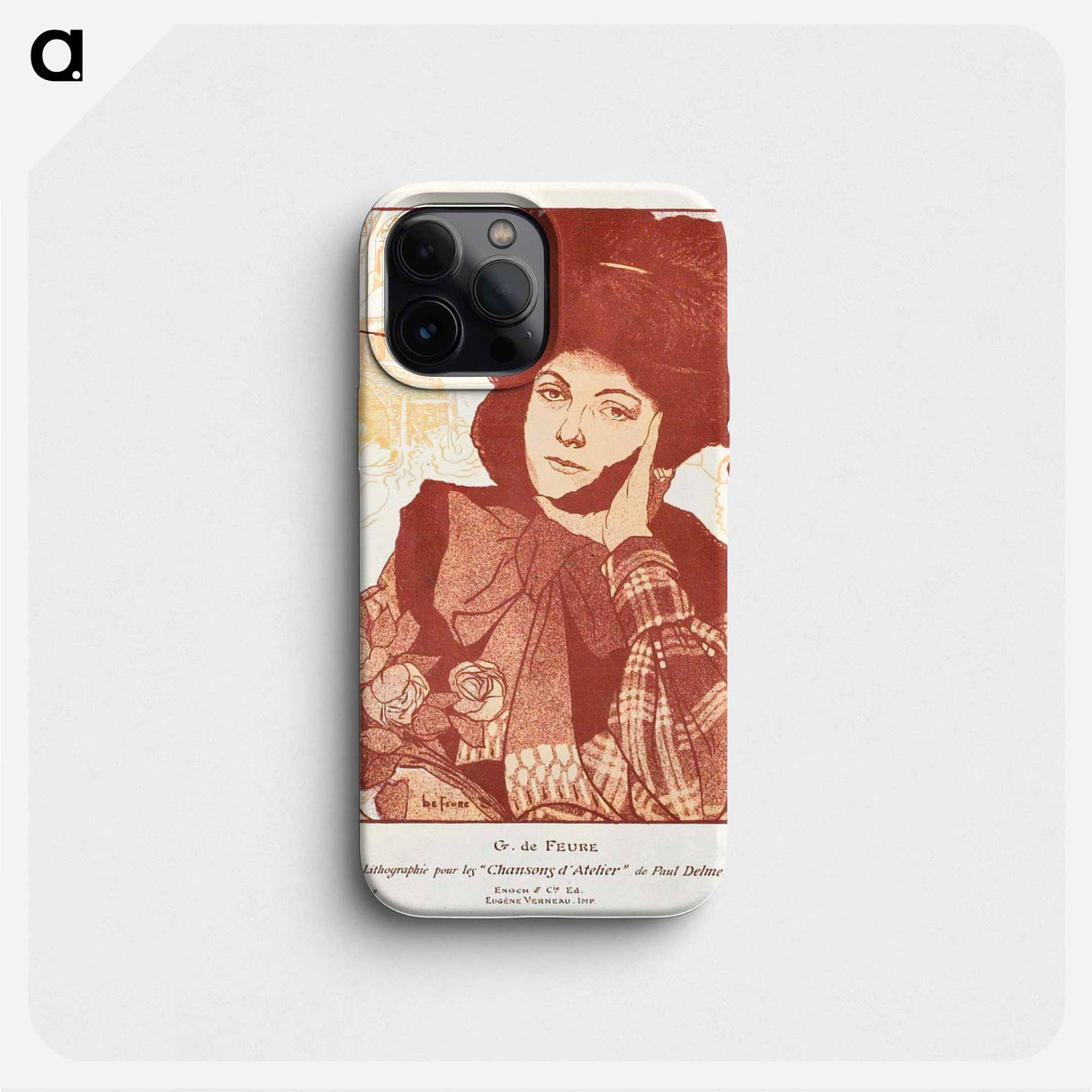 Chansons d'Atelier - Georges de Feels Phone Case.