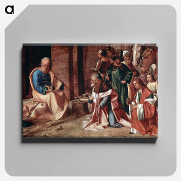 The Adoration of the Kings
 - ジョルジョーネ Canvas.