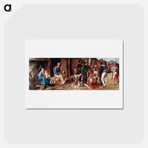 アートポストカード-The Adoration of the Kings
 - ジョルジョーネ Postcard.