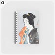 アートメモ帳-Woman Holding a Hand Towel
 - 橋口 五葉 Memo.