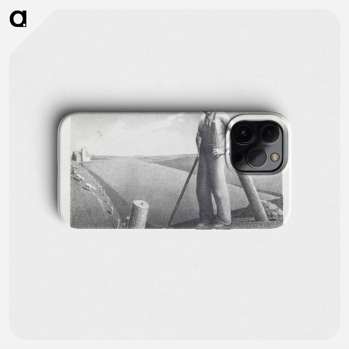 In the Spring - Grant Wood Phone Case.