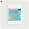 アートポストカード-Attersee - グスタフ クリムト Postcard.