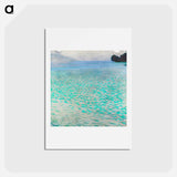 アートポストカード-Attersee - グスタフ クリムト Postcard.