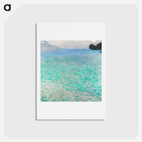 アートポストカード-Attersee - グスタフ クリムト Postcard.