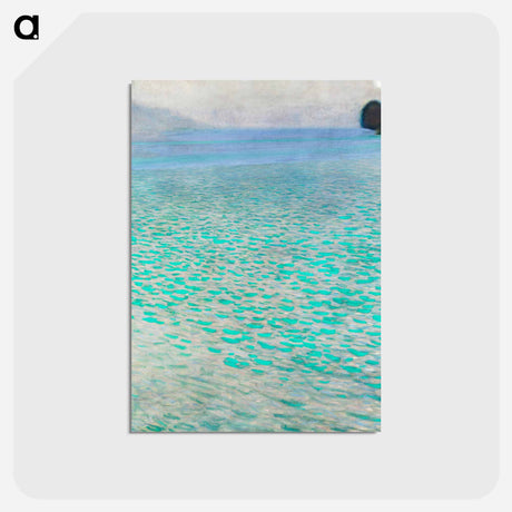 アートポストカード-Attersee - グスタフ クリムト Postcard.