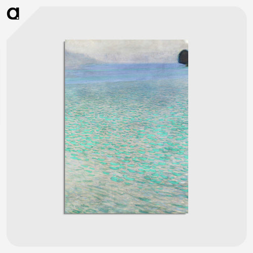 アッター湖 - グスタフ クリムト Postcard.