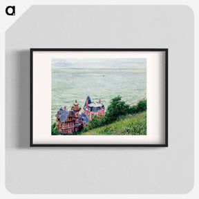 アートポスター-Villas at Trouville - ギュスターヴ カイユボット Poster.