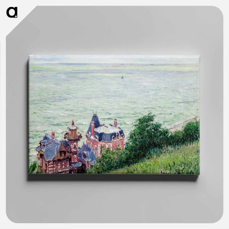 アートパネル-Villas at Trouville - ギュスターヴ カイユボット Canvas.