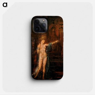 『刺青のサロメ』(1871年) - ギュスターヴ モロー Phone Case.
