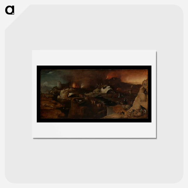 アートポストカード-Christ's Descent into Hell
 - ヒエロニムス ボス Postcard.