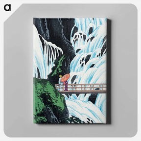 アートパネル-Shiragumo Waterfall of Nikkō - 高橋 宏明 Canvas.