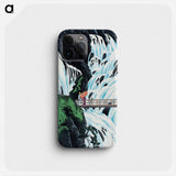 Shiragumo Waterfall of Nikkō - Hiroaki Takahashi Phone Case.