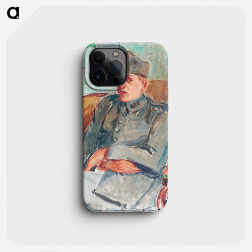 Portrait de Françis Poulenc
 - ジャック エミール ブランシュ Phone Case.