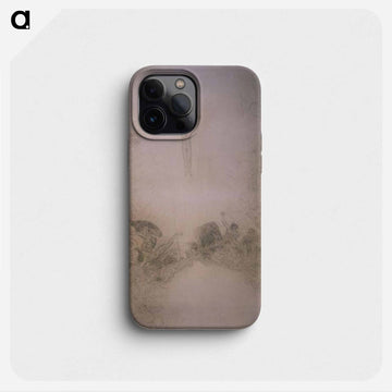 Christ Rising Up to Heaven - ジェームズ アンソール Phone Case.