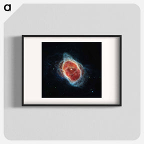 アートポスター-Southern Ring Nebula
 - ジェームズ ウェッブ宇宙望遠鏡 Poster.