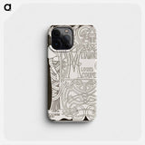 Book binding Metamorfoze by Jan Toorop - Jan Toorop Phone Case.