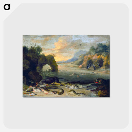 アートポストカード-Water
 - ヤン ファン ケッセル Postcard.