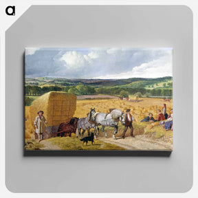 アートパネル-The Harvest
 - ジョン フレデリック ヘリング Canvas.