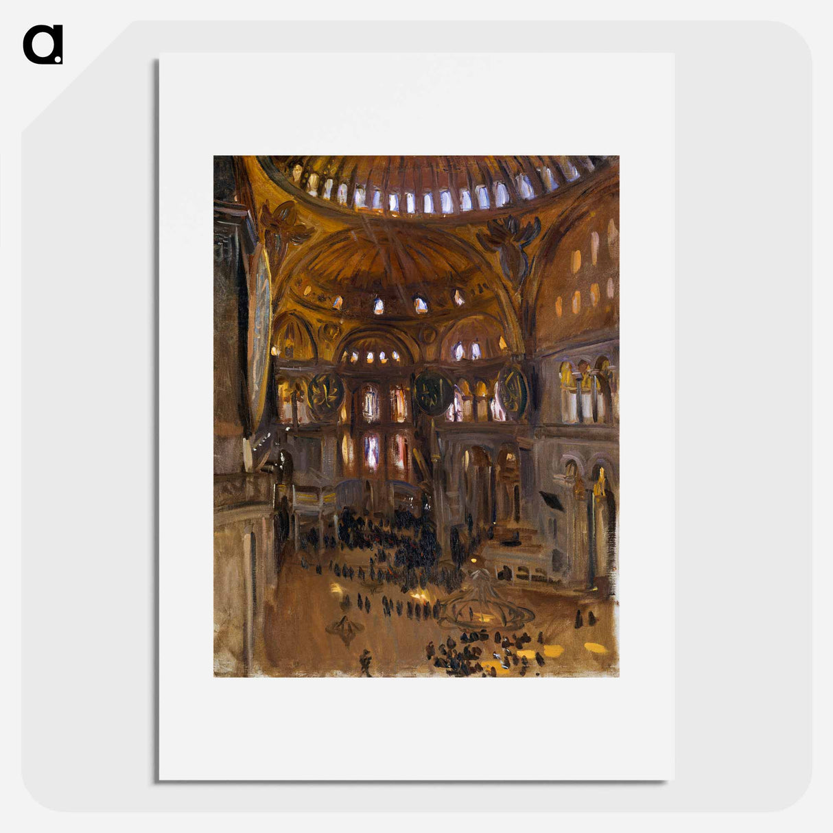 Santa Sofia - John Singer Sargent Poster.