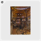 アートポストカード-Santa Sofia - ジョン シンガー サージェント Postcard.