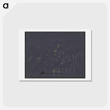 Night Lights of Manhattan
 - ジョセフ ペネル Postcard.