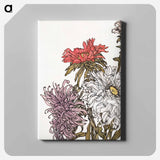 Chrysanthemums - Julie de Grague Canvas.