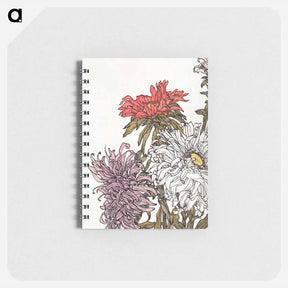 アートメモ帳-Chrysanthemums - ユリー デ フラーハ Memo.