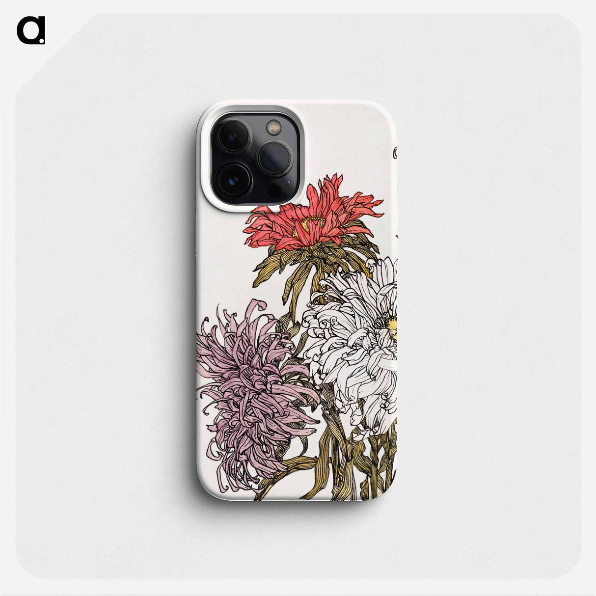 Chrysanthemums - ユリー デ フラーハ Phone Case.