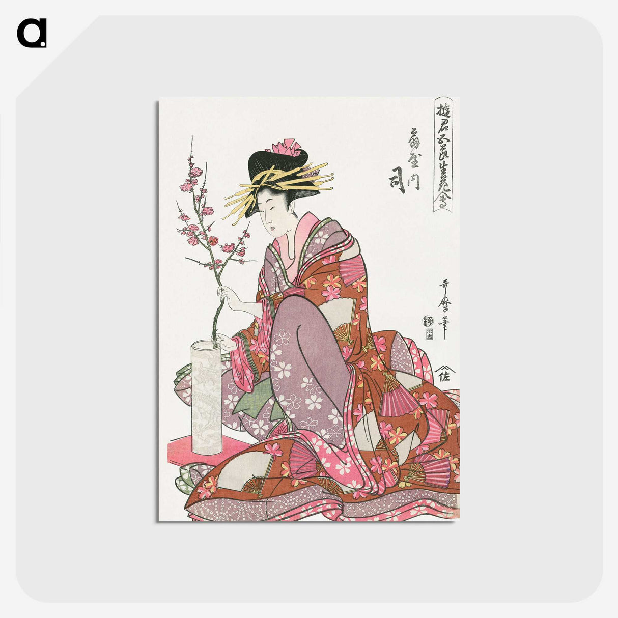1-11_Kitagawa-Utamaro_postcard