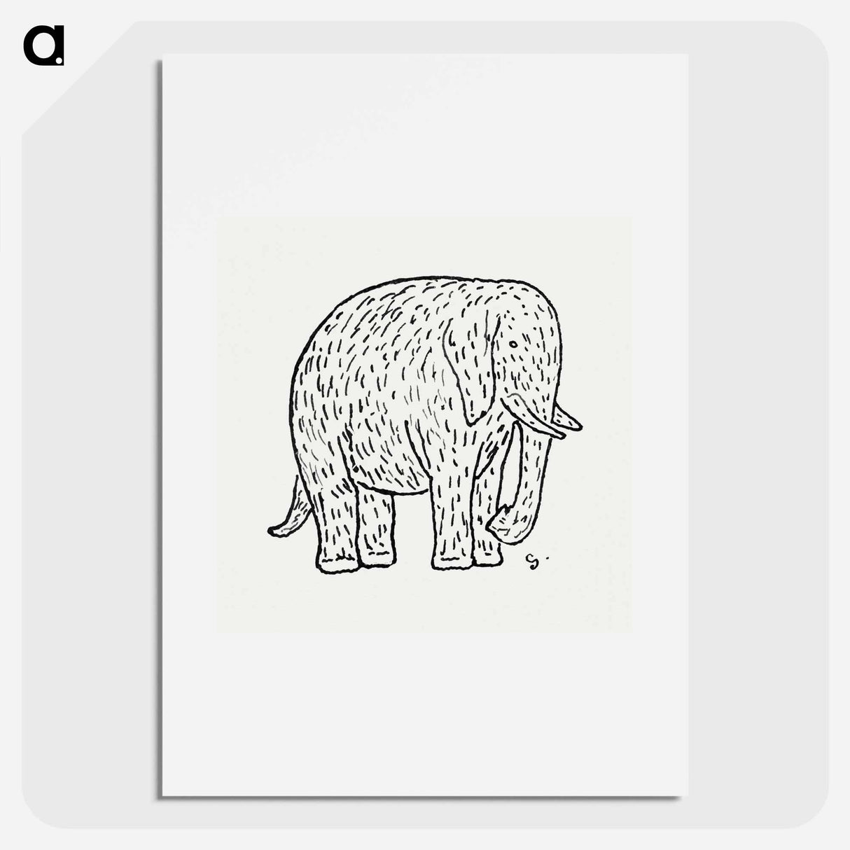Elephant - レオ ヘステル Poster.
