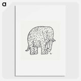 Elephant - レオ ヘステル Poster.
