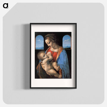 Madonna Litta - レオナルド ダ ヴィンチ Poster.