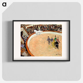 アートポスター-The Médrano circus, boulevard Rochechouard - ルイ アベル トルシェ Poster.